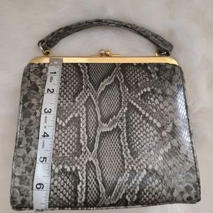 Vintage Snake Print Liz Claiborne Purse